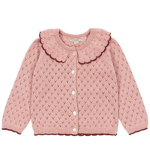 Konges Sløjd Cardigan - Strik/Hulmønster - Holiday - Mellow Rose