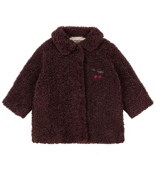Konges Sløjd Fleecejakke - Teddy - Calin - Decadent Chocolate