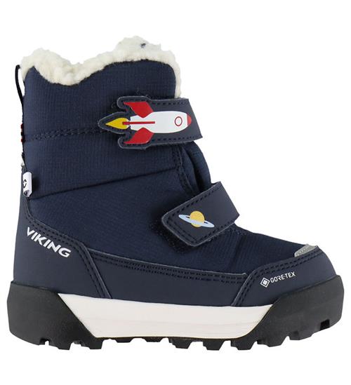 Viking Vinterstøvler - Tex - Moon - Navy m. Raket