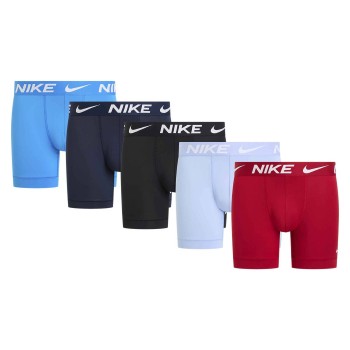 Nike 5P Dri-FIT Boxers Blå polyester 2XL Herre