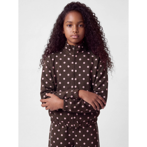 NAME IT Zip Ballon Sweat Cardigan Onea Coffee Bean