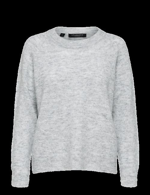 Selected | Slflulu Ls Knit O-Neck Noos | S