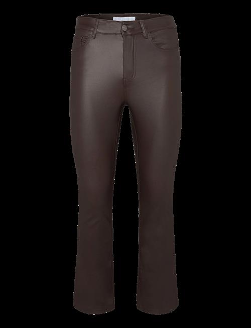 Object | Objbelle Mw 7/8 Coated Flared Pants Div | M