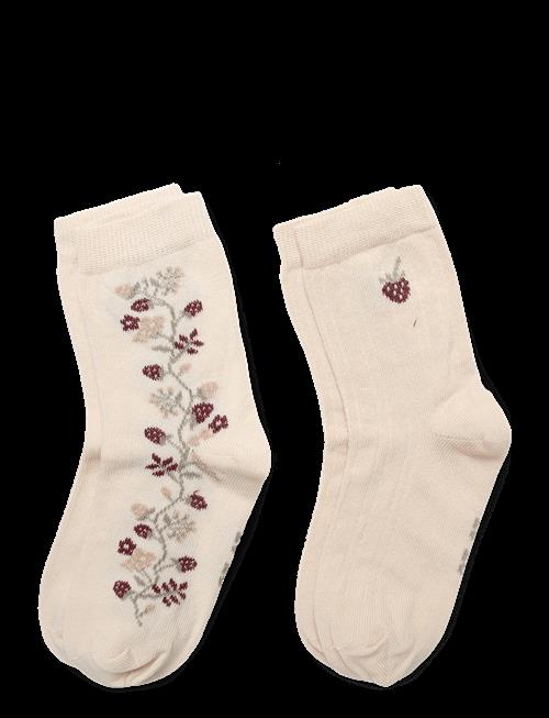 Minymo | Socks W. Lettuce Edge (2-Pack) | 35\38