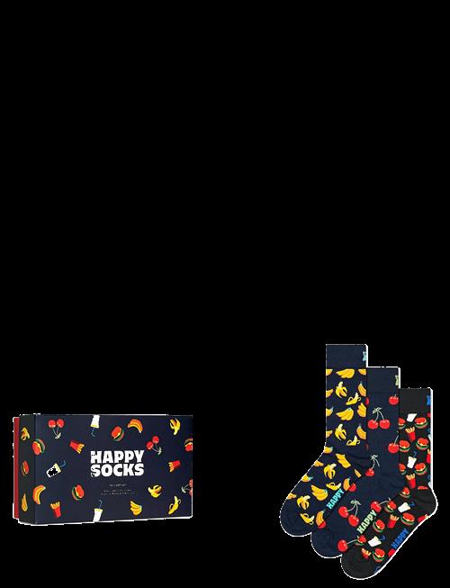 Happy Socks | 3-Pack Food Socks Gift Set | 41-46