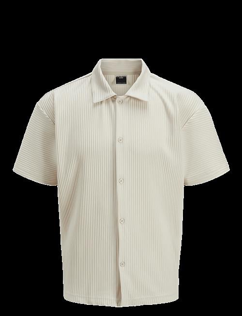 Jack & Jones | Jcointerlude Plisse Shirt Ss | M