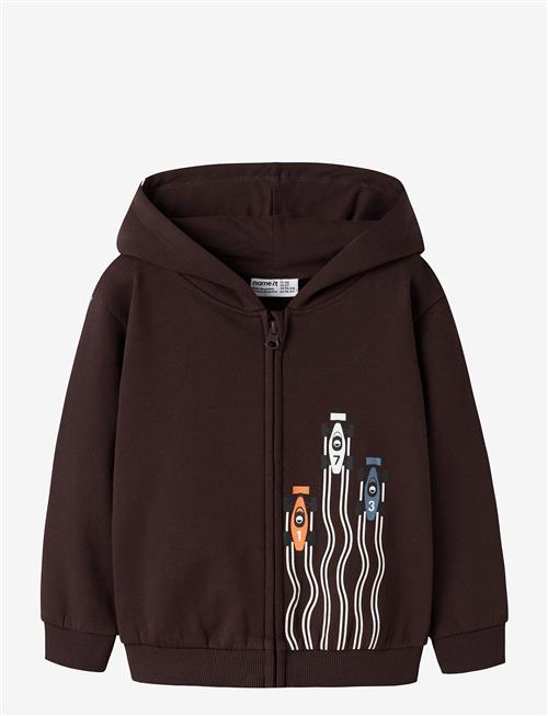 name it | -Nmmvoltinus Nreg Sweat Card Wh Bru | 110