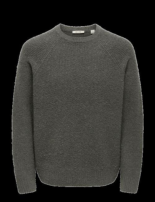 ONLY & SONS | Onsdale Rlx Ls Raglan Knit | M