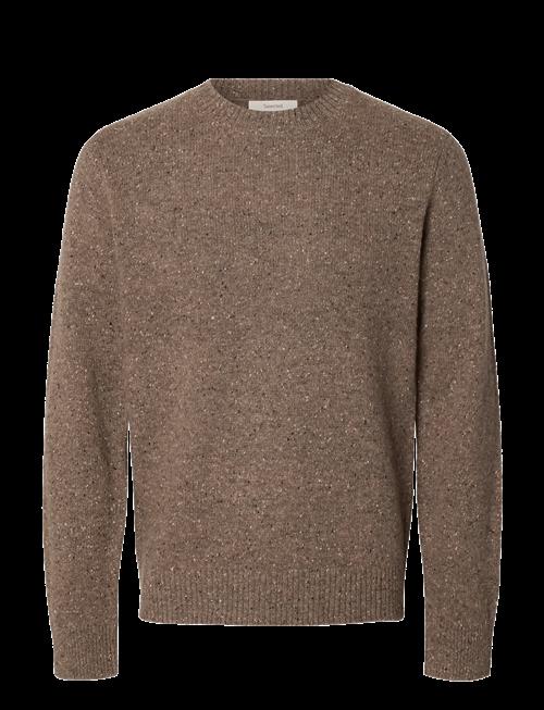Selected | Slmneil Ls Knit Neps Crew Neck | XL
