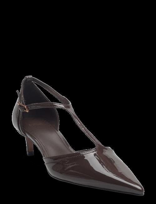 Mango | Kitten-Heel Patent Leather Shoes | 40