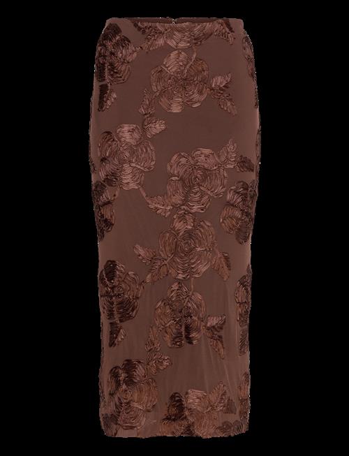 ROTATE | Flower Mesh Pencil Skirt | 36