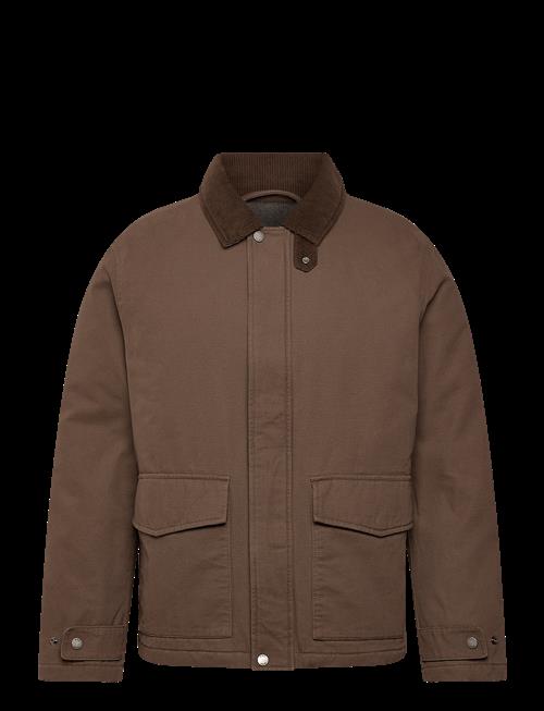 Mango | Quilted Jacket With Corduroy Collar | XL