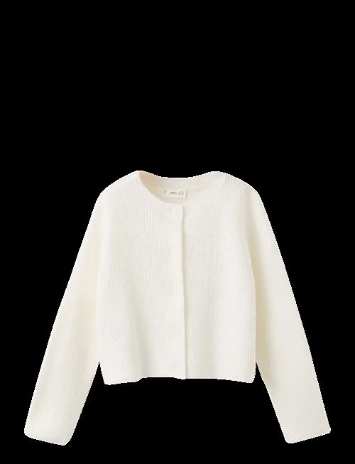 Mango | Openwork Detail Knit Cardigan | 98