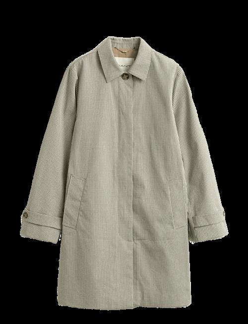 Gant | Checked Cotton Blend Car Coat | XL