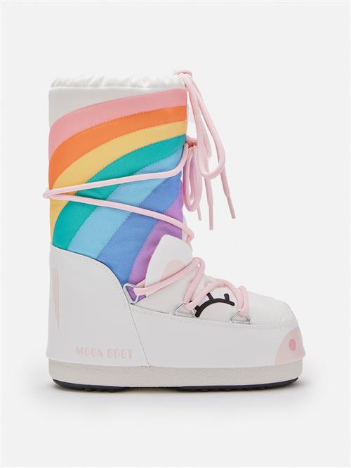 Moon Boot Mb Icon Unicorn Snestøvler White/multicolor  White/Multicolor-31-34 EU  Hvid  31-34 EU  Piger