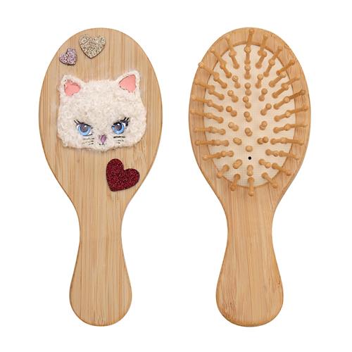 Mimi & Lula Hårbørste Cute Kitty  Cute Kitty One Size  Brun  One Size  Piger