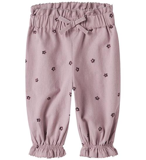 Name It Bukser - NbfRyme - Mauve Shadows