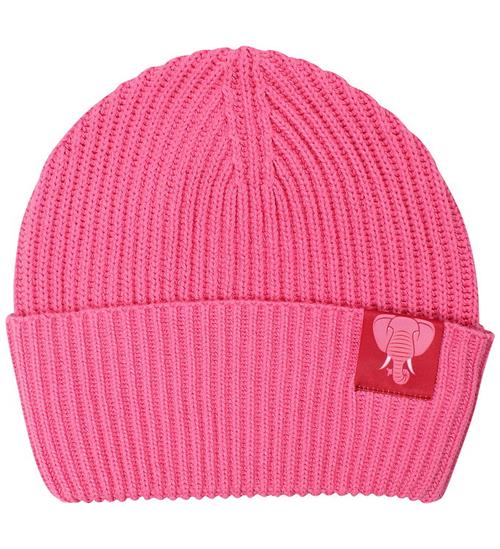 DYR-Cph Hue - DyrLand - Beanie - Soft Cherry Elefant