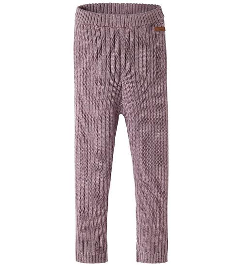 Name It Leggings - Uld - Strik - NmfWriss - Toadstool