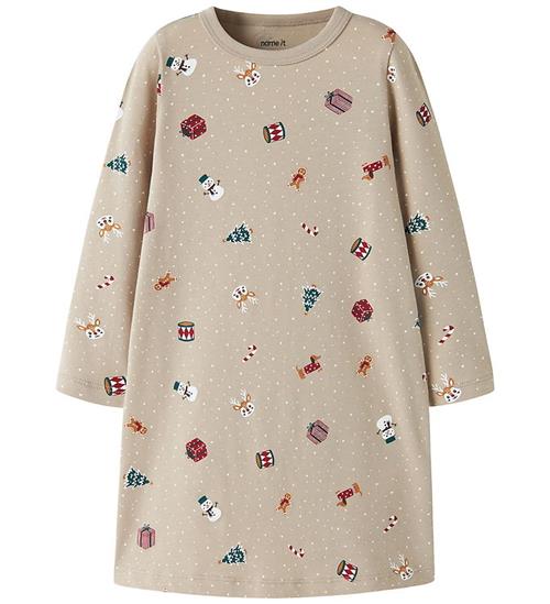 Name It Natkjole - NmfVismas - Pure Cashmere/Christmas