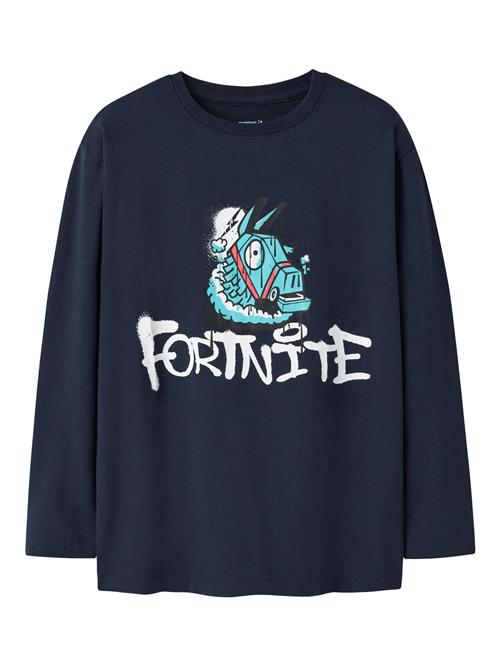 NAME IT Fortnite Bluse Oxen Navy Blazer