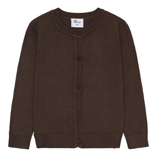 BIRKHOLM Strik Cardigan Chokolade Brun