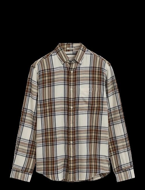 Gant | Reg Windblown Flannel Check Shirt | L