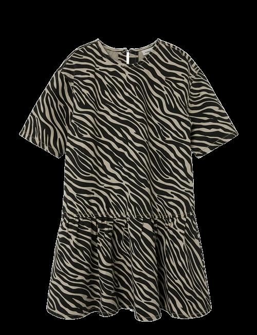 name it | Nkfzebra Twill Ss Dress 4003-Td D | 164
