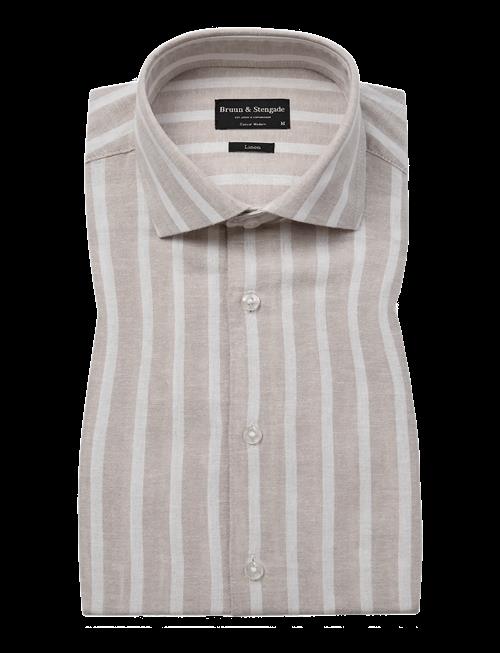 Bruun & Stengade | Bs Burgos Casual Modern Fit Shirt | L