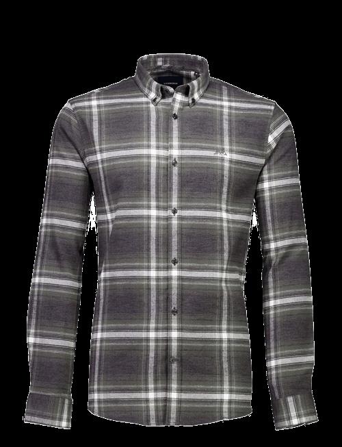 Lindbergh | Brushed Checked Shirt L/S | XXL