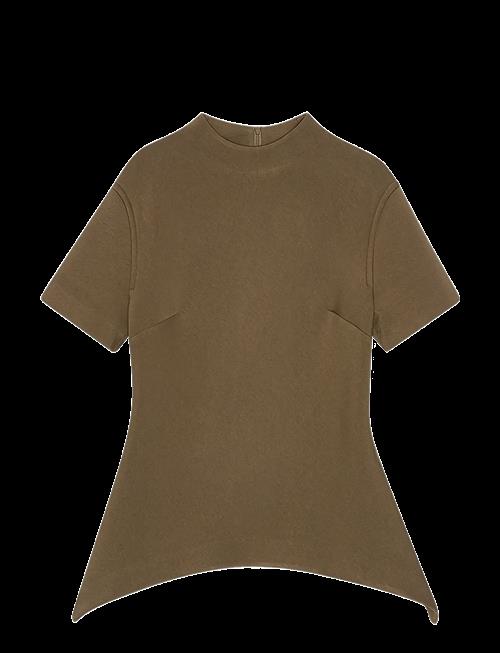 REMAIN Birger Christensen | Short Sleeve Scuba Top | 36