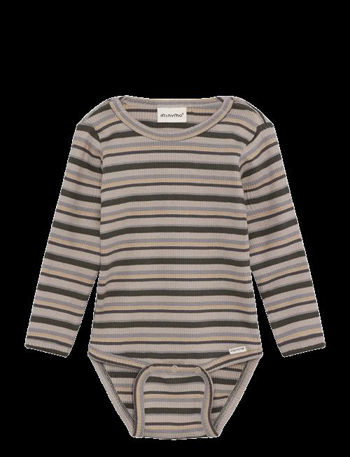 Minymo | Body Ls Y/D Rib | 80