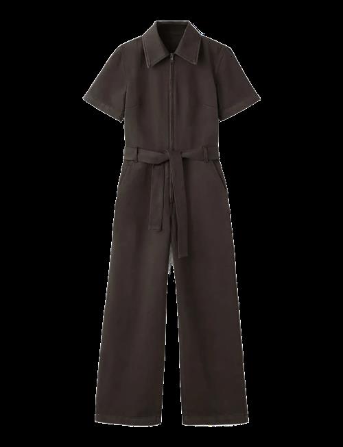 Mango | Zip Denim Jumpsuit | XS