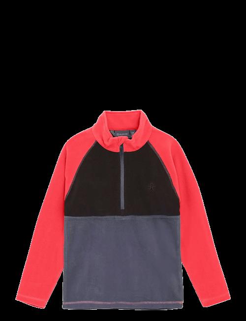 Color Kids | Fleece Pulli - Colorblock | 140