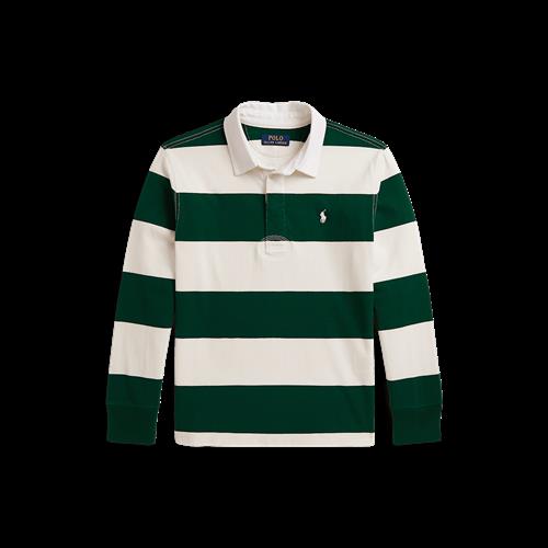 Ralph Lauren Polo Med Lange Ærmer Hunter Green Nevis  Hunter Green Nevis S  Grøn  S  Drenge