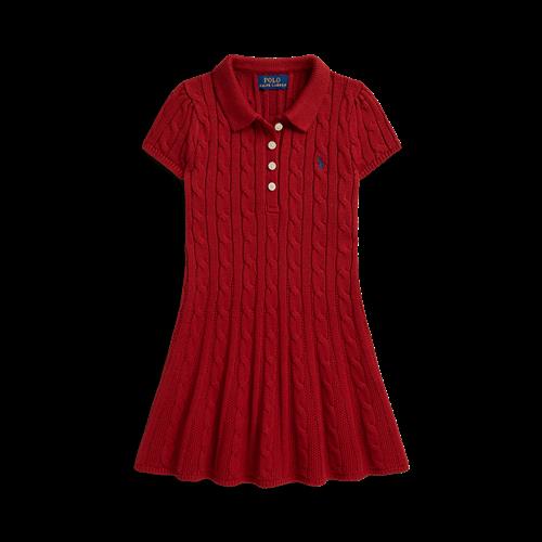 Ralph Lauren Kjole Camden Red  Camden Red 6 Y  Rød  6 år  Piger