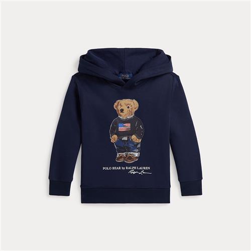 Ralph Lauren Polo Bear Fleece Hoodie Cruise Navy Core Bear 8 Y  Marineblå  8 år  Drenge