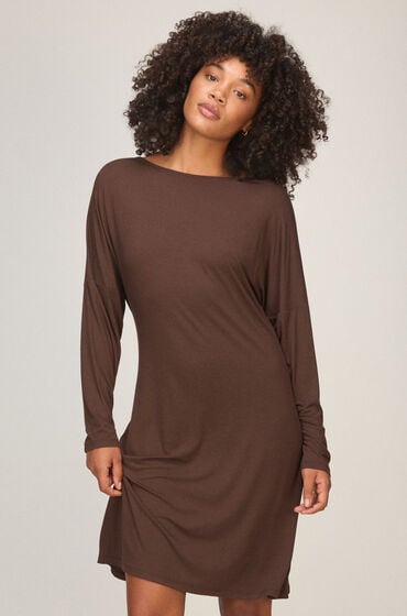 Hunkemöller Nightshirt Jersey Essential Brun