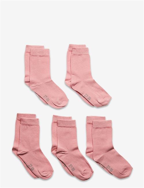 Minymo | Ankle Sock -Solid (5-Pack) | 27-30