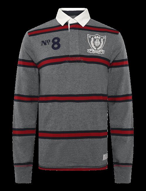 Superdry | Double Emblem Stripe Rugby | S