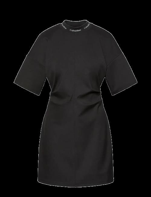 Calvin Klein Jeans | Ss Logo Rib Interlock T-Shirt Dr | XS