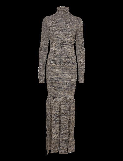 REMAIN Birger Christensen | Firm Rib Fringed Dress | 38