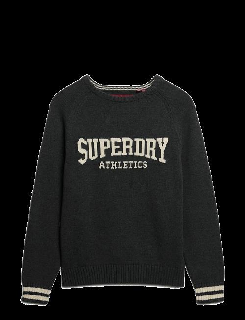 Superdry | Slouchy Intarsia Graphic Knit | L