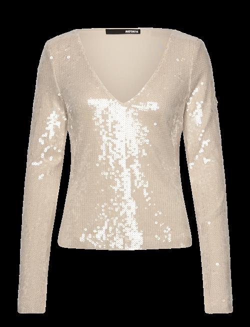 ROTATE | Sequins V-Neck Top | 38