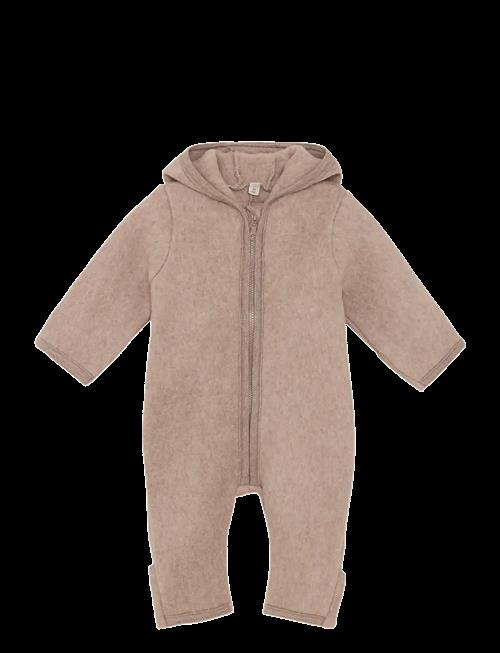 Huttelihut | Pram Suit Ears Cot. Fleece | 98