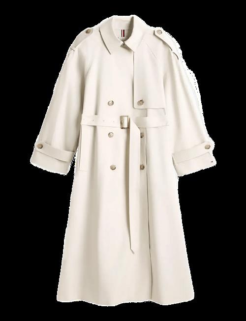 Tommy Hilfiger | Oversized Cotton Trench Coat | L