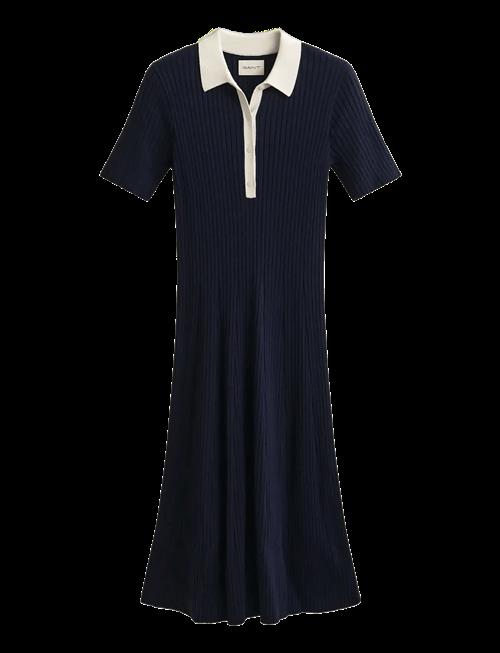 Gant | Rib Knit Rugger Dress | M