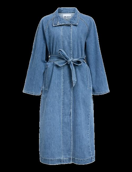 Object | Objtrinna L/S Denim Trenchcoat Noos | 36