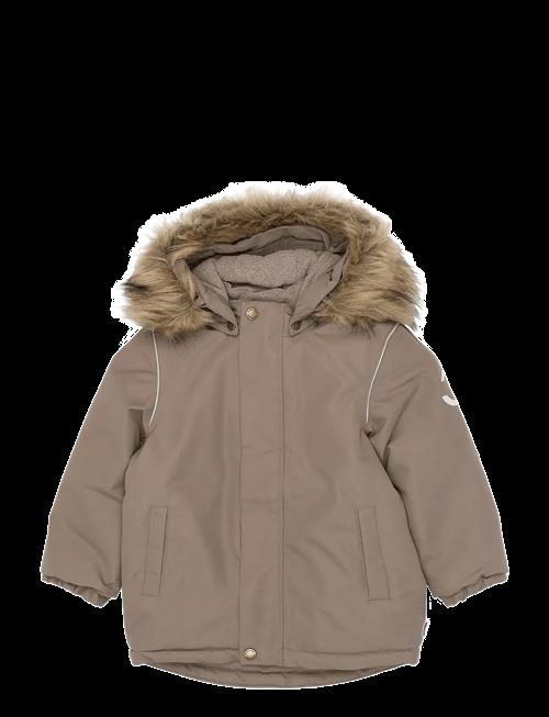 mikk-line | Winter Jacket Solid With Fake Fur | 152