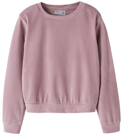 Name It Bluse - Kort - Velvet - NkfVeloa - Mauve Shadows